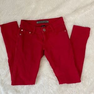Vanilla Star Jeans Red Jeggings